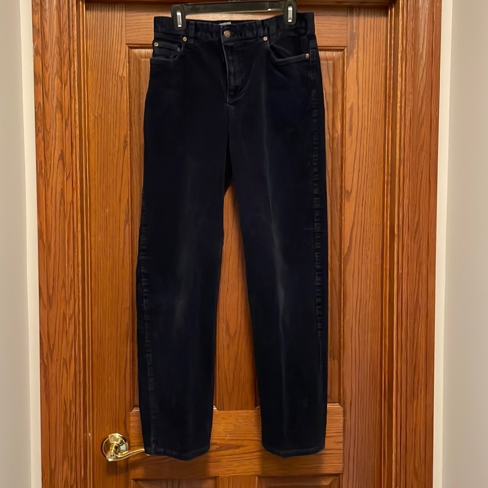 Navy Blue Corduroy Jeans